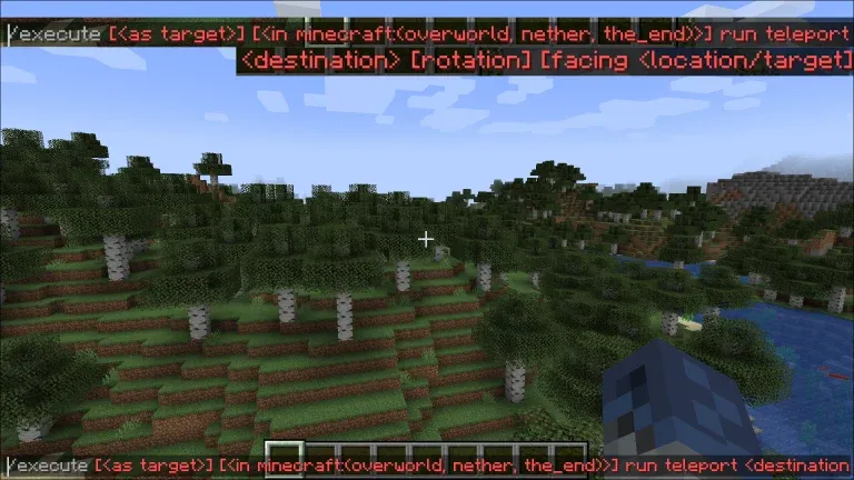 How to Teleport in Minecraft - Technical Comprehensive Guide 20 Teleporting in Minecraft Java Edition