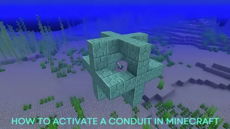 How to Activate a Conduit in Minecraft? Detailed Guide 5 conduit in minecraft